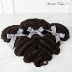 Virgin short body wave bundle pack